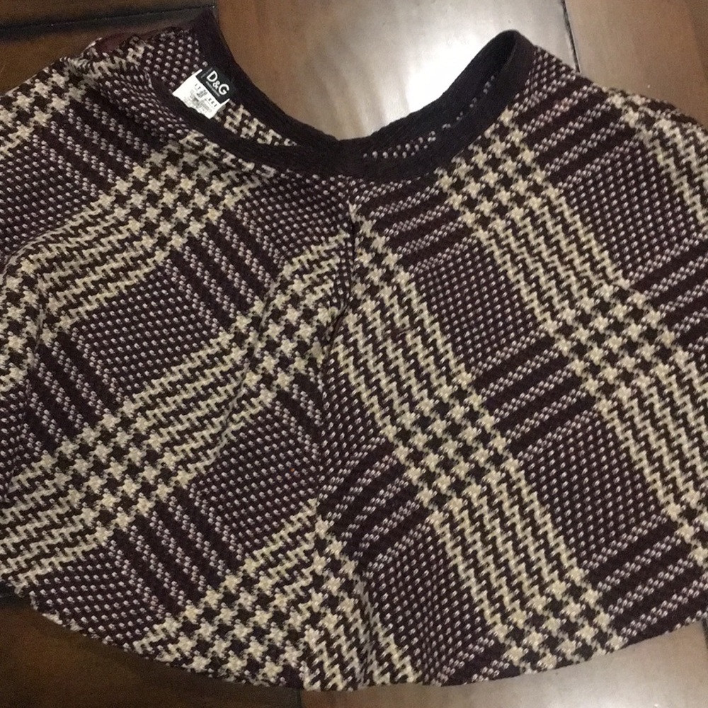 D&G wool circle skirt